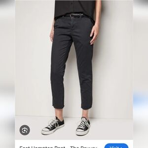 Nili Lotan hampton Classic Blue Twill Pant